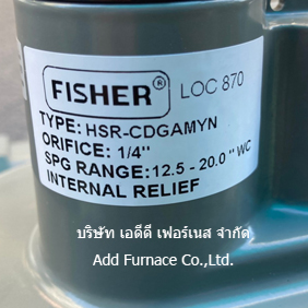 Fisher Loc 870 Type HSR-CDGAMYN